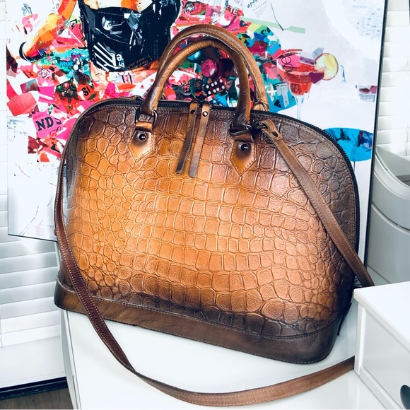 civico 93 Handbags - CIVICO 93 Brown Dome Satchel bag